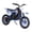Blue 1, variant on 49CC Kids Dirt Bike, 2-Stroke Gas Power Motocross, 2024 New Gas Motorcycle, Mini Dirt Bike for Kids, Gas Pocket Bike with Front Rear Disc Brakes, 40KM/H (Blue)