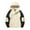 #Khaki, variant on DPTALR Men's Outdoor Windproof,Waterproof Long Sleeve Hooded Workwear Jacket,Khaki,Big and Tall Men XXXL