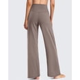 thumbnail image 4 of ZENFLEX Wide Leg Pants Woman Yoga Pants with Pockets Stretch Loose Casual Lounge Sweatpants Petite/Regular/Tall, 4 of 6