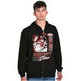 thumbnail image 4 of Street Fighter E Honda Beast Grindin Zip Hoodie Sweatshirt Men Brisco Brands S, 4 of 6