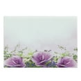thumbnail image 1 of Flower Cutting Board, Spring Cabbage Flowers in Fragrant Bouquet with Partially Shaded Color Romance, Decorative Tempered Glass Cutting and Serving Board, Large Size, Lavender Green, by Ambesonne, 1 of 1