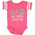thumbnail image 3 of Inktastic My Papou Grandpa Loves Me Boys or Girls Baby Bodysuit, 3 of 5