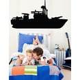 thumbnail image 2 of Wallhogs Haynes PT Boat Silhouette Cutout Wall Decal, 2 of 2