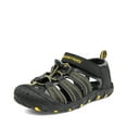 thumbnail image 2 of Dream Pairs Unisex Boys Girls Closed-Toe Outdoor Summer Sport Athletic Sandals Toddler/Little Kid/Big Kid 181105K BLACK/GREY/YELLOW Size 10, 2 of 7