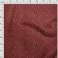 thumbnail image 4 of oneOone Cotton Jersey Maroon Fabric Floral Sewing Craft Projects Fabric Prints By Yard 58 Inch Wide, 4 of 4