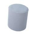 thumbnail image 2 of DOLITY Housse de Pouf Extensible Décoration Housse de Tabouret pour Appartement Salon Dortoir Gris Clair, 2 of 9