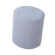 thumbnail image 2 of Funda otomana elástica de poliéster para taburete otomano Gris claro, 2 of 9