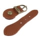 thumbnail image 4 of Cosa de cuero genuino Sunnimix Hebillas con cierre Cierre de bolsa Caqui, 4 of 7
