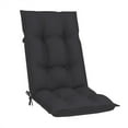 thumbnail image 5 of vidaXL Outdoor Recliner Chairs Patio Chair with Cushions Solid Wood Acacia, 5 of 12