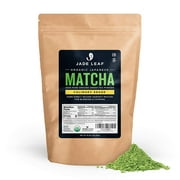 Jade Leaf Organic Matcha Green Tea Powder - Authentic Japanese Origin - Culinary Grade - Premium 2nd Harvest 1 Pound