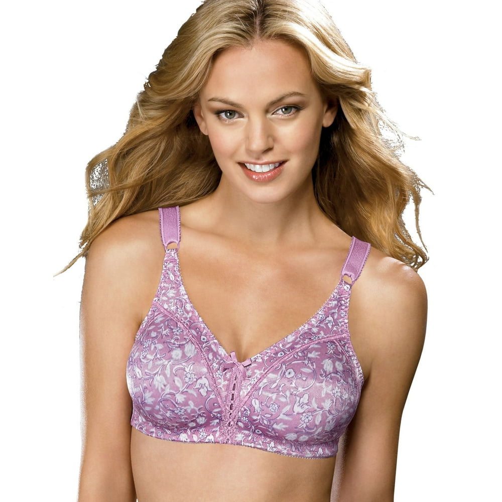Bali Bali Double Support Women`s Wirefree Bra BestSeller, 3820, 36B