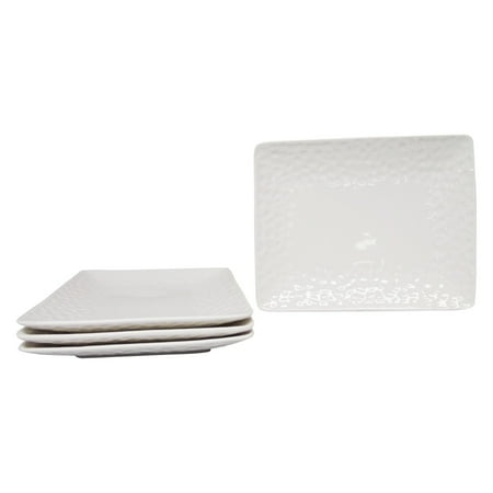

Red Vanilla Vanilla Marble Rectangular Plate - Set of 4
