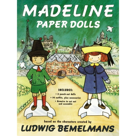 Madeline Madeline Paper Dolls, (Paperback)