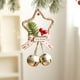 thumbnail image 1 of Adornos navideños de campana de hierro, campanas de pentagrama navideñas, colgante para pared, colgante para puerta, colgante para árbol de Navidad, campanas de lazo navideñas, decoración de Halloween, 1 of 6