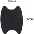 thumbnail image 2 of 4pcs Fibre de Carbone Texturé Voiture Universelle Poignée de Porte Autocollant de Protection contre les Rayures, 2 of 5