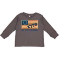 thumbnail image 3 of Inktastic Vintage US Flag Boys or Girls Long Sleeve Toddler T-Shirt, 3 of 5