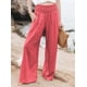 thumbnail image 4 of Pantalones Palazzo de para Mujer Naranja M, 4 of 8