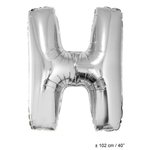 Balloon-Foil-Letter H-40"-Slv
