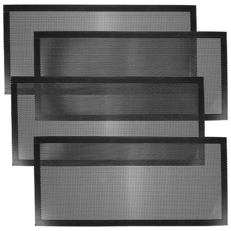 

4 Pcs Floor Vent Covers Air Screen Register Strainer Repeat Child Pvc