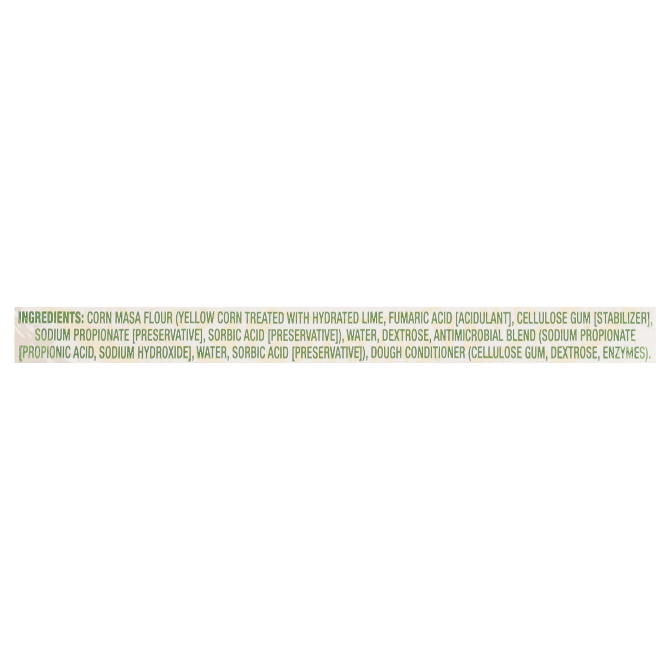 Don Pancho Yellow Thick Corn Tortilla 5.25", 61.92 oz, 72 Count