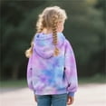 thumbnail image 4 of e Kawaii Tie Dye Warm Thick Fuzzy Hooded Brunch Outfit for Children Boy Girl Fall Winter Long Sleeve Fleece Lined Wool Jackets Hoods Outfits Sweatshirts Kid 2026 7 Years, 4 of 5