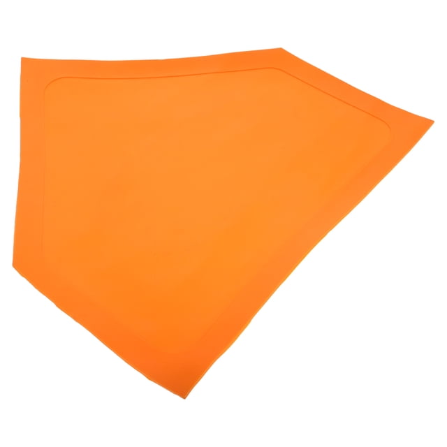 LOLIPPYY Lot de 1 Assiette Plate Triangulaire TPE Baseball pour Activités Intérieures Extérieures Base Course 16.5x16.1x0.08 Po