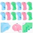 thumbnail image 3 of BRIGHTFUFU 12 Uds. Lindos dijes de bolígrafo, decoración, tapa de lápiz de animales, lápiz de silicona, premios y premios superiores para el aula para estudiantes, 3 of 8
