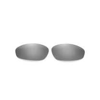 Walleva Titanium Polarized Replacement Lenses for Oakley Whisker Sunglasses