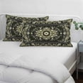 thumbnail image 4 of Vintage Green Pillow Covers 16"x24", Southwestern Geometric Abstract Art Soft Brushed Microfiber Breathable Throw Pillow Covers, Decorative Pillowcase with Zipper for Couch Sofa Bedroom Living Room, 4 of 9