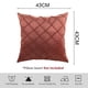 thumbnail image 2 of Funda de almohada decorativa de terciopelo de 18x18 ", 1 Juego de 2 sofás, juego de fundas de almohada, juego de rayas tapizadas cuadradas para sala de estar, 2 of 5