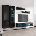 thumbnail image 3 of Fly A4 34TV Wall Mounted Floating Modern Entertainment Center, 3 of 5