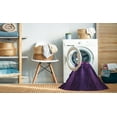 thumbnail image 2 of Ahgly Tapis Rond Lavable en Machine Intérieur Transitionnel Orchidée Foncée Violet, 4 Pieds Rond, 2 of 7