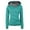 Green, variant on AOOCHASLIY Christmas Tops Women Top Fall and Winter Long Sleeve Pullover Bicolor Hoodies Sweatshirts