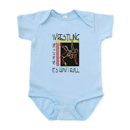 

CafePress - That s How I Roll Wrestling Infant Bodysuit - Baby Light Bodysuit Size Newborn - 24 Months