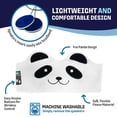 thumbnail image 3 of CozyPhones Kids Wireless Headphones Volume Limited with Thin Speakers & Super Soft Fleece Headband - Perfect Toddlers & Children's Earphones for Home, School & Travel - Panda, 3 of 8