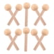 thumbnail image 4 of 10 ganchos de madera para tableros perforados, clavijas de madera para colgar cocteleras., 4 of 7