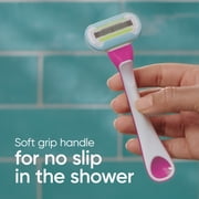 Gillette Venus Extra Smooth Green Disposable Womens Razors, 2 Count