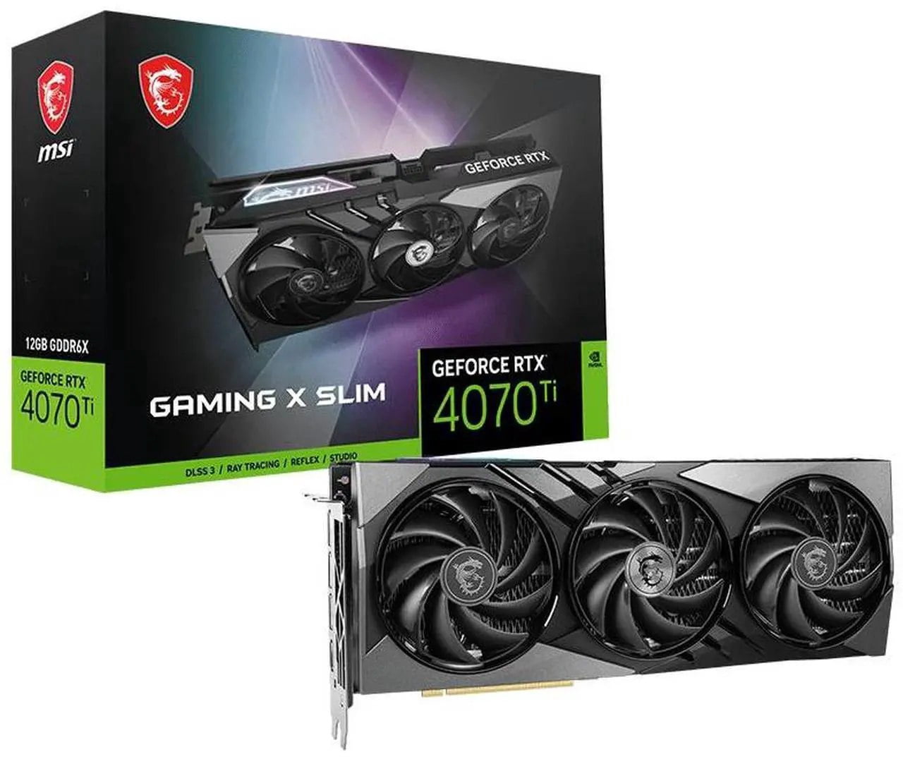 NVIDIA GeForce RTX 4070 GPU - 12GB GDDR6, PCI Express x16 - High