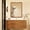 Yellow Brown#69, variant on Wall Mirror Yellowish Brown Color 20" x 30" Solid Wood Frame Rounded Corner Decorative Mirror, For Bedroom, Bathroom, Living Room, Entryway,Decorative Wall Mirror