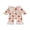 Red, variant on RUINIXCW Infant Baby Girl Romper Ruffle Long Sleeve Crew Neck Rugby Bow Print Fall Jumpsuit