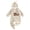 Beige, variant on Newborn Baby Boy Fall Outfit Romper Little Brother Lil Bro Long Sleeve Jumpsuit Bodysuit Cute Infant Waffle Clothes(Beige,0-3 Months)