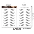 thumbnail image 2 of Fiudx Pegatinas para Cejas, Parches de Tatuajes Impermeables Simulados, Solución Temporal Ecológica para Cejas, Aspecto Natural Duradero, Realza La Simetría Facial, Perfectas para Días Ajetreados, In, 2 of 2