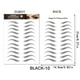 thumbnail image 2 of Pegatinas de cejas simuladas impermeables Pegatinas de cejas tatuadas Parches de cejas perezosos ecológicos Parche para cejas, 2 of 2