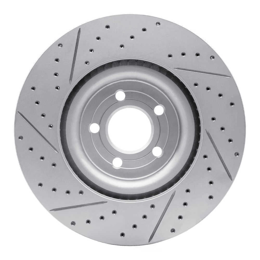 Dynamic Friction Company 830-54277R DFC Geoperformance Rotor - Drilled and Slotted