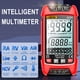 thumbnail image 3 of Fiudx Multímetro Digital, Medición de Alta Precisión, Pantalla Lcd Grande, Diseño Portátil Inteligente, Comprobador de Voltaje Ca/Cc, Resistencia y Temperatura, Herramienta para Electricistas, Proyec, 3 of 5