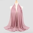 thumbnail image 4 of Prolriy Head Scarf Women's Soft Chiffon Diamond Headscarf Spring Summer Long Shawl Muslim Hijab Scarf for Women D, 4 of 9
