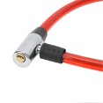 thumbnail image 2 of Bicycle Cable Lock, Sturdy and Durable, Steel, Portable, Wide Application, Easy to Use, for Bicycle, Motorcycle, Gate, Red, 2 of 4