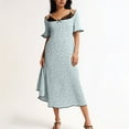 thumbnail image 3 of Naittoop Womens Summer Maxi Dress Casual Loose Fit Long Nightgown Soft Plus Size Sleepwear Lounge Dress, 3 of 5