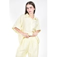 thumbnail image 4 of Conjunto camisero con brillo Roman Fashion /Juvenil, 01645 (Amarillo) amarillo G, 4 of 6