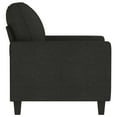 thumbnail image 2 of vidaXL Sofa Chair Black 60 cm Fabric, 2 of 5